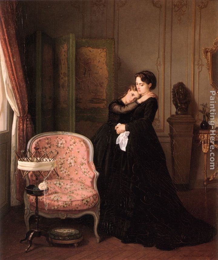 Auguste Toulmouche Consolation